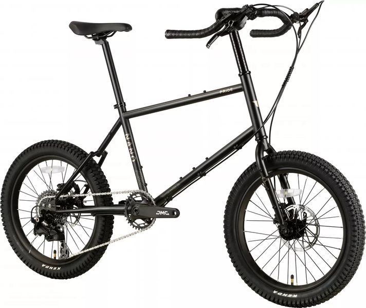 Велосипед 20" Pride NANO черный B6 SKE-95-06 фото