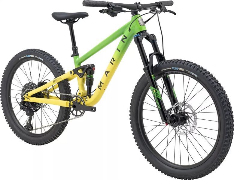 Велосипед 24" Marin RIFT ZONE JR Green Yellow Fade B6 SKE-78-22 фото