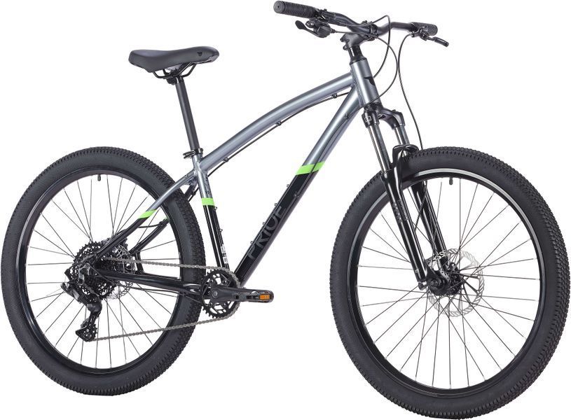 Велосипед 27,5" Pride RAGGEY рама - L restock 2025 сірий SKD-64-28 фото