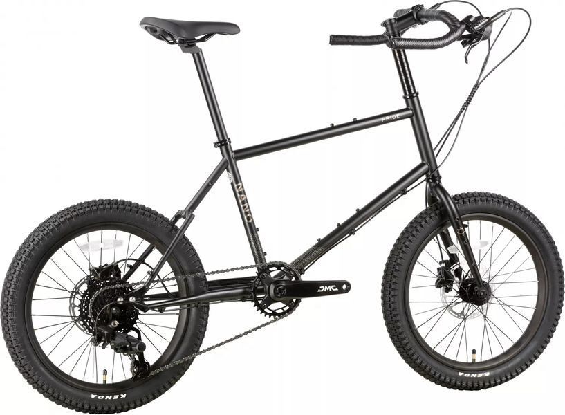 Велосипед 20" Pride NANO черный B6 SKE-95-06 фото