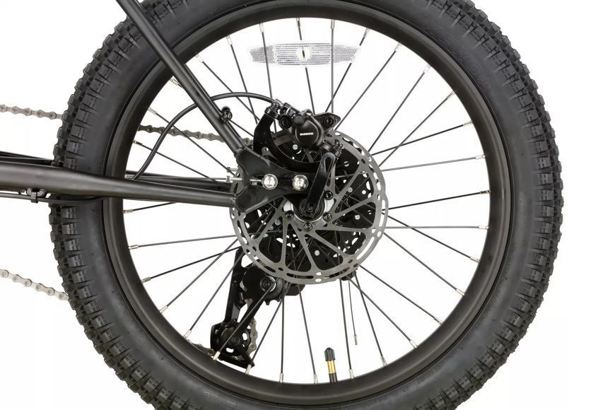 Велосипед 20" Pride NANO черный B6 SKE-95-06 фото