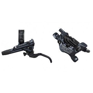 Гальмо гідравл. дискове Shimano M7120 SLX переднє (ліва ручка, 4-поршн каліпер, J-kit гідролінія 1000мм) IM7120JLFXSA100 фото
