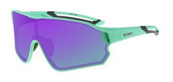 Окуляри Relax Artan зелені матові, лінза smoke (Polarized TAC 1,1 mm), purple revo, кат. 3 R5416K фото