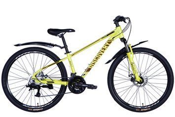 Велосипед AL 26" Discovery BASTION DD CS рама-13" жовтий 2025 OPS-DIS-26-618 фото