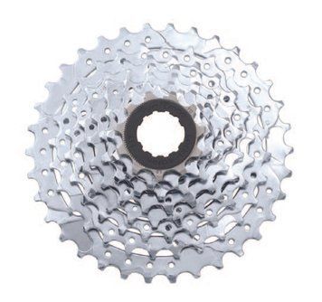 Касета SunRace CSM55 8AV U, 8 швидкостей, 11-34T, Zinc CSM55.8AV0.US0.BX фото