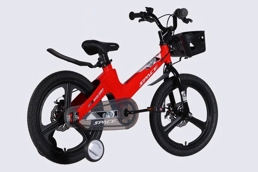 Велосипед MG 18" SPACE KID MOON DD рама-10,6" червоний 2026 OPS-SK-18-049 фото