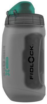 Фляга з конектором та базою FIDLOCK TWIST antibacterial bottle 450мл., прозорий / зелений 4251207 405709 фото