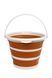 Відро Tribe Water Bucket Lid 10 л силіконове з кришкою T-FJ-0050, terracota T-FJ-0050-terracota фото 3