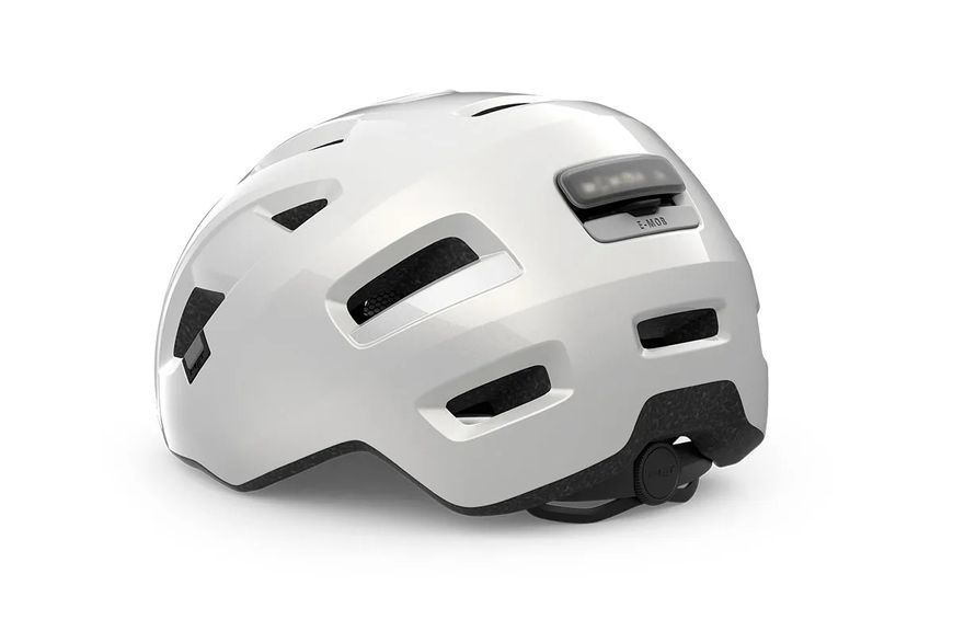 Шолом MET E-MOB CE WHITE | GLOSSY L (58-61) 3HM 153 CE00 L BI1 фото