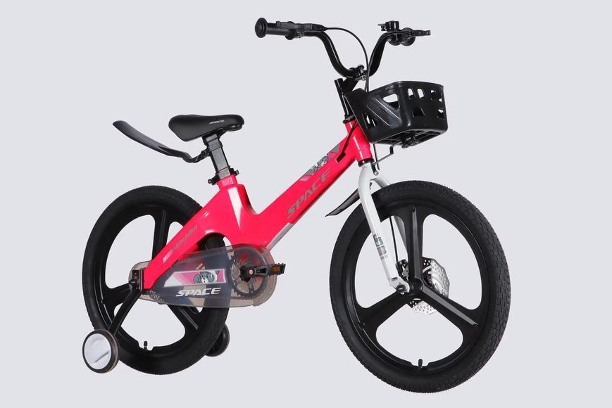 Велосипед MG 20" SPACE KID MOON DD рама-11,4" рожевий 2026 OPS-SK-20-041 фото