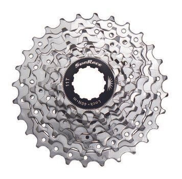 Касета SunRace CSR91 9AQ, 9 швидкостей, 11-25T, Nickel CSR91.9AQ0.NS1.BX фото
