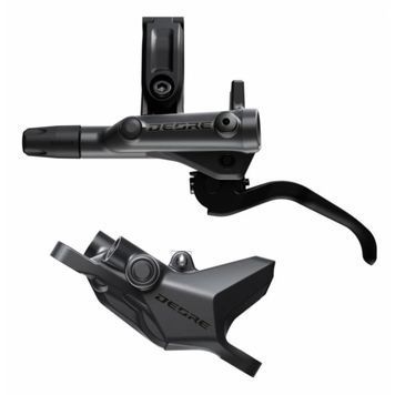 Гальмо гідравл. дискове Shimano M6200 DEORE переднє (ліва ручка, каліпер, J-kit гідроліния 1000мм) EM62001JLFPRA100 фото