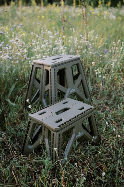 Стілець Tribe Camp Chair Low пластиковий T-EF-0001-olive T-EF-0001-olive фото