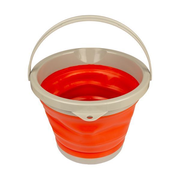 Відро TRAMP складане силіконове orange 5л TRC-092 TRC-092-orange фото