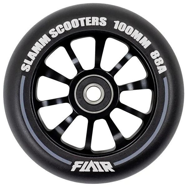 Колесо для самоката Slamm Flair 2.0 black 100мм (SL580-2BK) SL580-2BK фото