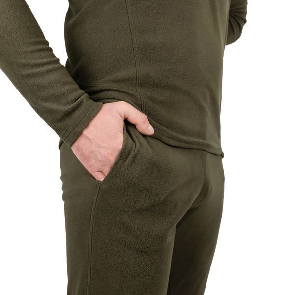 Термобілизна чоловіча Tribe Microfleece (футболка+штани) T-KA-0015-olive 3XL T-KA-0015-olive-3XL фото