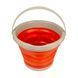 Відро TRAMP складане силіконове orange 5л TRC-092 TRC-092-orange фото 1