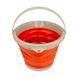 Відро TRAMP складане силіконове orange 5л TRC-092 TRC-092-orange фото 2