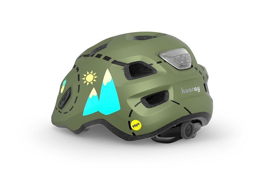 Шолом MET Hooray Mips CE Green Forest | Matt XS (46-52) 3HM 145 CE00 XS GS1 фото