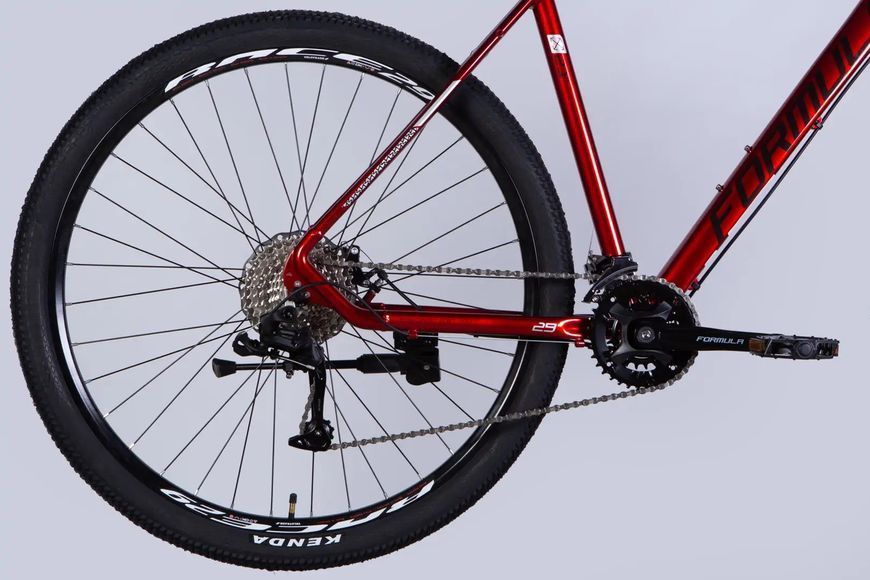 Велосипед AL 29" Formula ZEPHYR 2.0 DD CS рама-21" червоний 2025 OPS-FR-29-368 фото