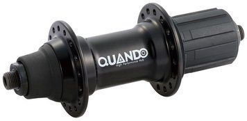 Втулка задня Quando KT-AR8R під V-brake 32H QR 145mm, кас., 8,9, 10 шв., Під ексцентрик алюмін чорна KT-AR8R 32H фото
