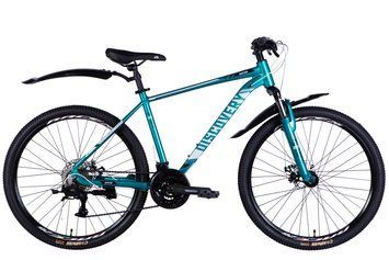 Велосипед AL 26" Discovery BASTION DD CS рама-18" бірюзовий 2025 OPS-DIS-26-624 фото