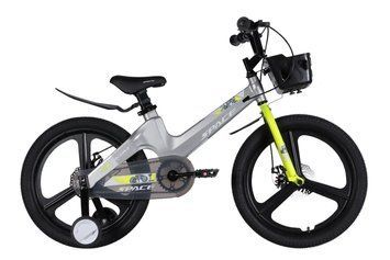 Велосипед MG 20" SPACE KID MOON DD рама-11,4" сірий 2026 OPS-SK-20-044 фото