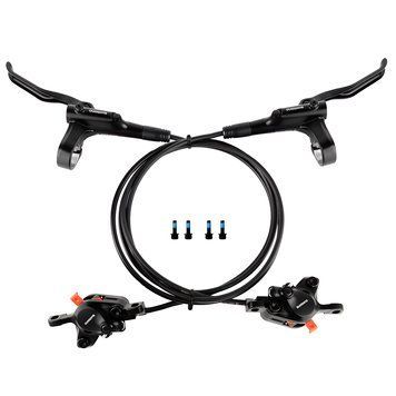 Комплект гідравлічних гальм Shimano AMT-200 80/150 в зборі AMT200KLF9RX/AMT200KRRXRX150 фото