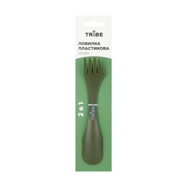 Ловилка Tribe Spork пластикова T-FC-0031-olive T-FC-0031-olive фото