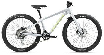 Велосипед дитячий ORBEA MX 24 TEAM DISC 24 Halo Silver - Spicy Lime (Matt) R00624KL фото