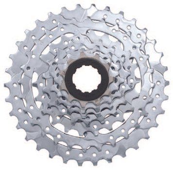 Касета SunRace CSM40 7AV U, 7 швидкостей, 11-34T, Zinc CSM40.7AV0.US0.BX фото