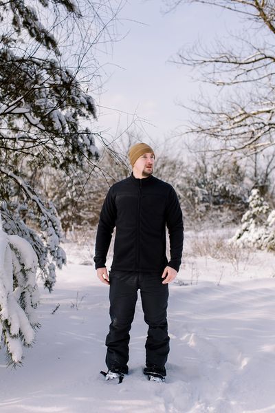 Кофта флісова Tribe Fleece Jacket Full Zip T-KJ-0011-black, 48 T-KJ-0011-black-48 фото