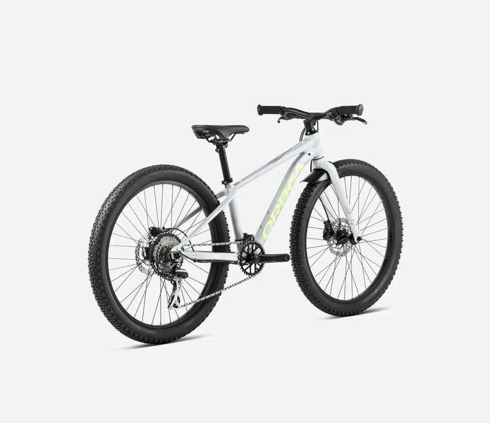 Велосипед дитячий ORBEA MX 24 TEAM DISC 24 Halo Silver - Spicy Lime (Matt) R00624KL фото