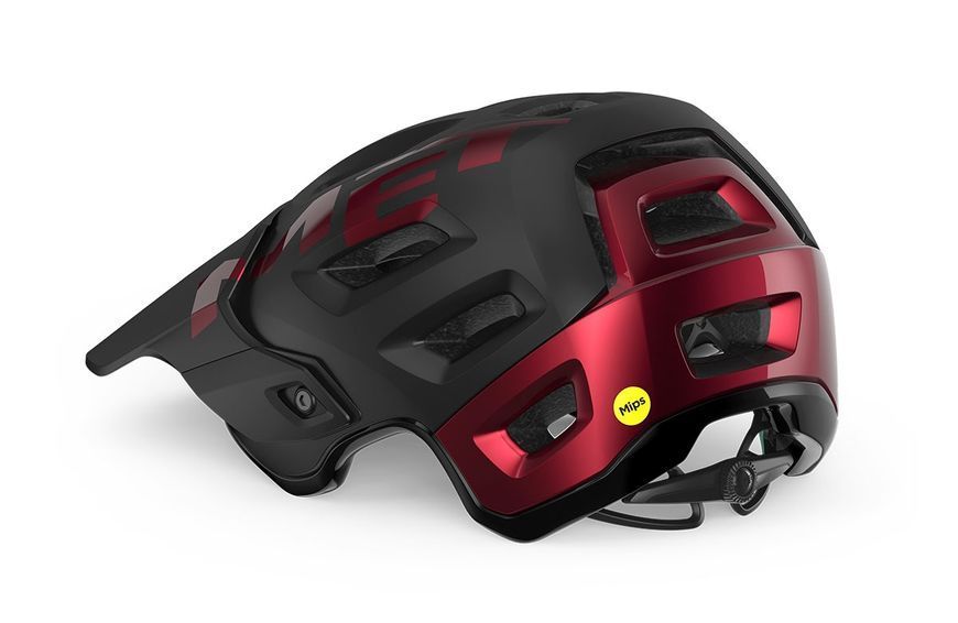 Шолом MET ROAM MIPS CE BLACK RED METALLIC | GLOSSY S (52-56) 3HM 115 CE00 S NR2 фото