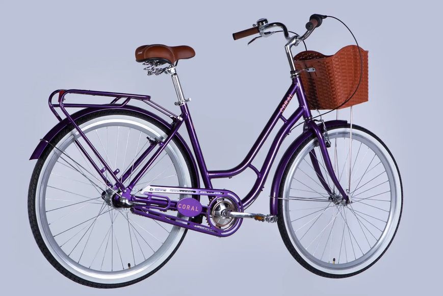 Велосипед AL 28" Dorozhnik CORAL PH рама-19" фіолетово-синій 2025 OPS-D-28-478 фото