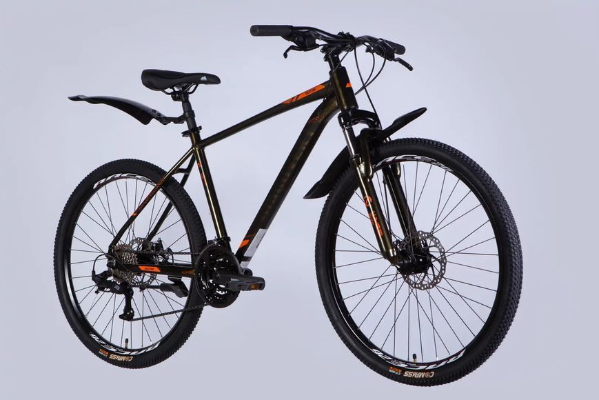 Велосипед AL 26" Discovery BASTION DD CS рама-18" коричневий 2025 OPS-DIS-26-621 фото