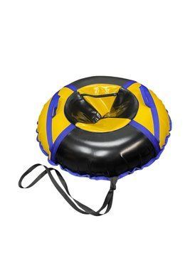 Тюбінг 100 см жовто-чорний PS-Sport ПВХ 650 г/м&sup2; 2930250042896 фото