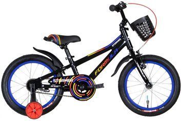 Велосипед AL 16" Formula Kid STORMER BH рама-8,5" чорний 2026 OPS-FRK-16-247 фото