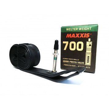 Камера Maxxis WELTER WEIGHT 700X23/32C Ніпель - Presta 48mm EIB00099900 фото
