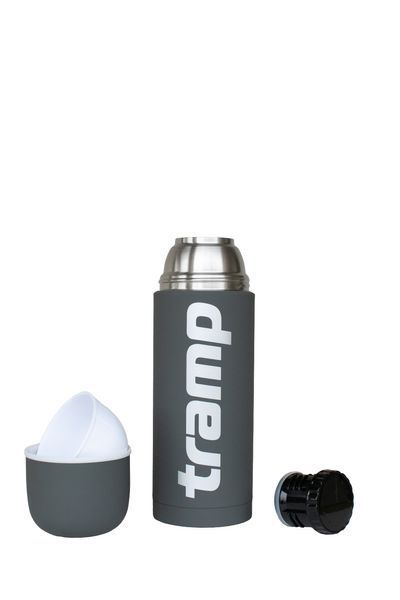 Термос Tramp Soft Touch 1,0л grey UTRC-109 UTRC-109-grey фото