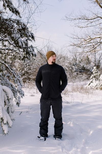 Кофта флісова Tribe Fleece Jacket Full Zip T-KJ-0011-black, 50 T-KJ-0011-black-50 фото
