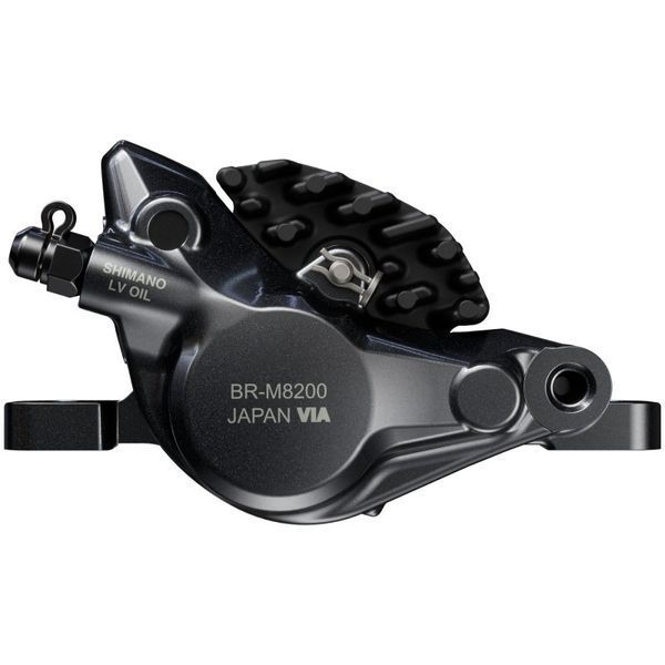 Гальмо гідравл. дискове Shimano M8200 DEORE XT переднє (ліва ручка, 2-поршн каліпер, J-kit гідролінія 1000мм) IM82001JLFPRA100 фото