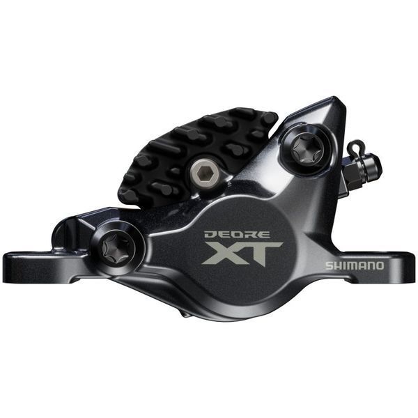 Гальмо гідравл. дискове Shimano M8200 DEORE XT переднє (ліва ручка, 2-поршн каліпер, J-kit гідролінія 1000мм) IM82001JLFPRA100 фото