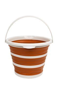 Відро Tribe Water Bucket 10 л силіконове T-FJ-0048, terracota T-FJ-0048-terracota фото