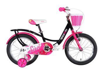 Велосипед ST 16" SPACE KID SUN BH рама-9" чорний з рожевим 2026 OPS-SK-16-040 фото