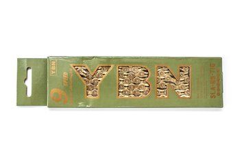 Ланцюг 9ск. YBN 116зв. SLA-H9 Gold із замком CHA-285 фото