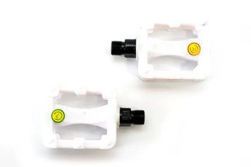 Педалі дит. Feiming FP-607 80х58мм 9/16" білий PED-138 фото