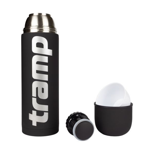 Термос Tramp Soft Touch 1,0л black UTRC-109 UTRC-109-black фото