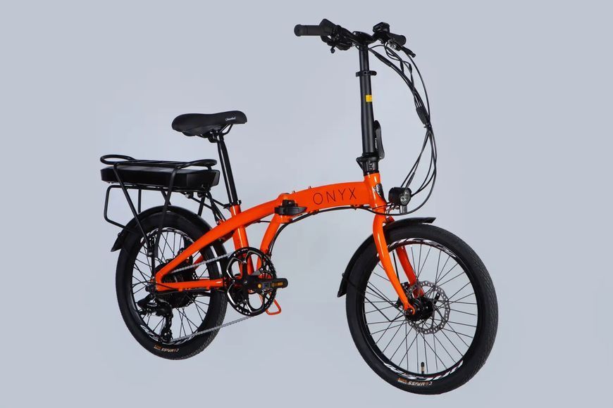 Велосипед з електроприводом 20" AL Dorozhnik eONYX DD FR рама-11" 36B 12.5А*г 500Вт помаранчевий YS 7421 2025 ELB-D-20-053 фото