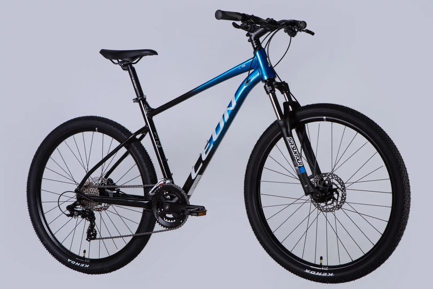 Велосипед AL 27,5" Leon XC 100 HDD рама-19" синiй з чорним 2025 OPS-LN-27,5-048 фото